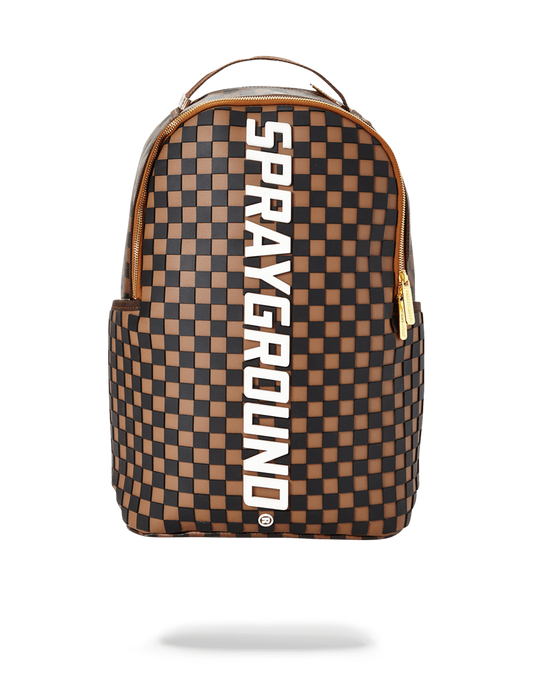 3D MOLDED RUBBER CHECKERED LOGO