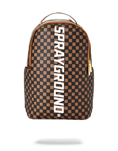 3D MOLDED RUBBER CHECKERED LOGO