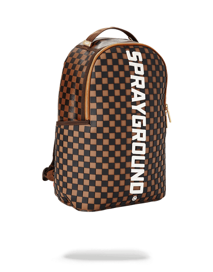 3D MOLDED RUBBER CHECKERED LOGO