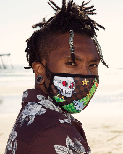 WTF THUNDER SHARK FACE MASK