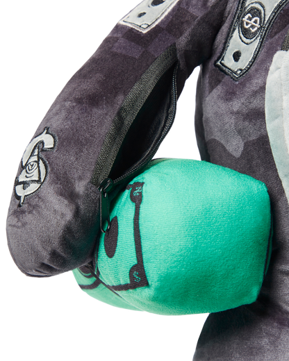 3AM NEVER SLEEP MONEYBEAR TEDDYBEAR BACKPACK