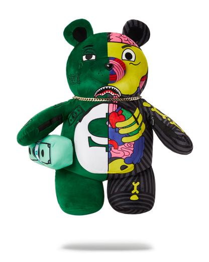 YOUNG X-RAY MONEYBEAR TEDDYBEAR BACKPACK