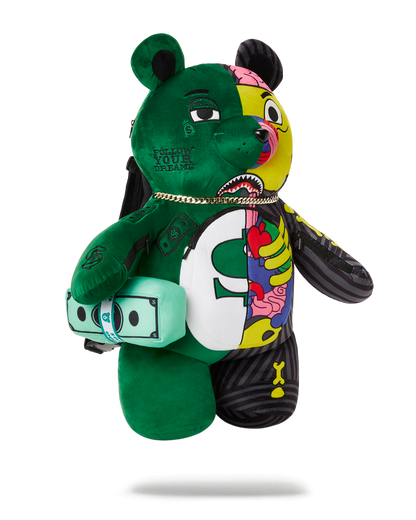 YOUNG X-RAY MONEYBEAR TEDDYBEAR BACKPACK