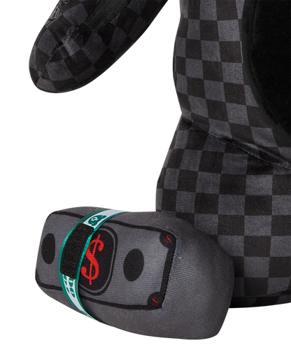 'WHAT THE BEEP' SHARK MONEYBEAR TEDDYBEAR BACKPACK