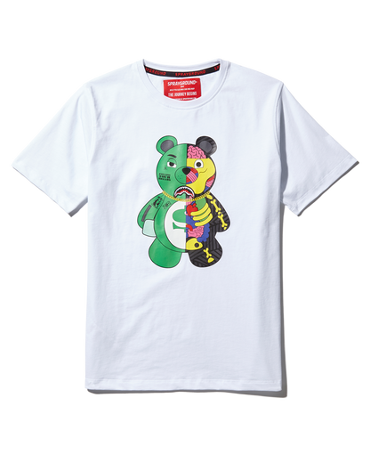 YOUTH ANATOMY BEAR T-SHIRT WHITE