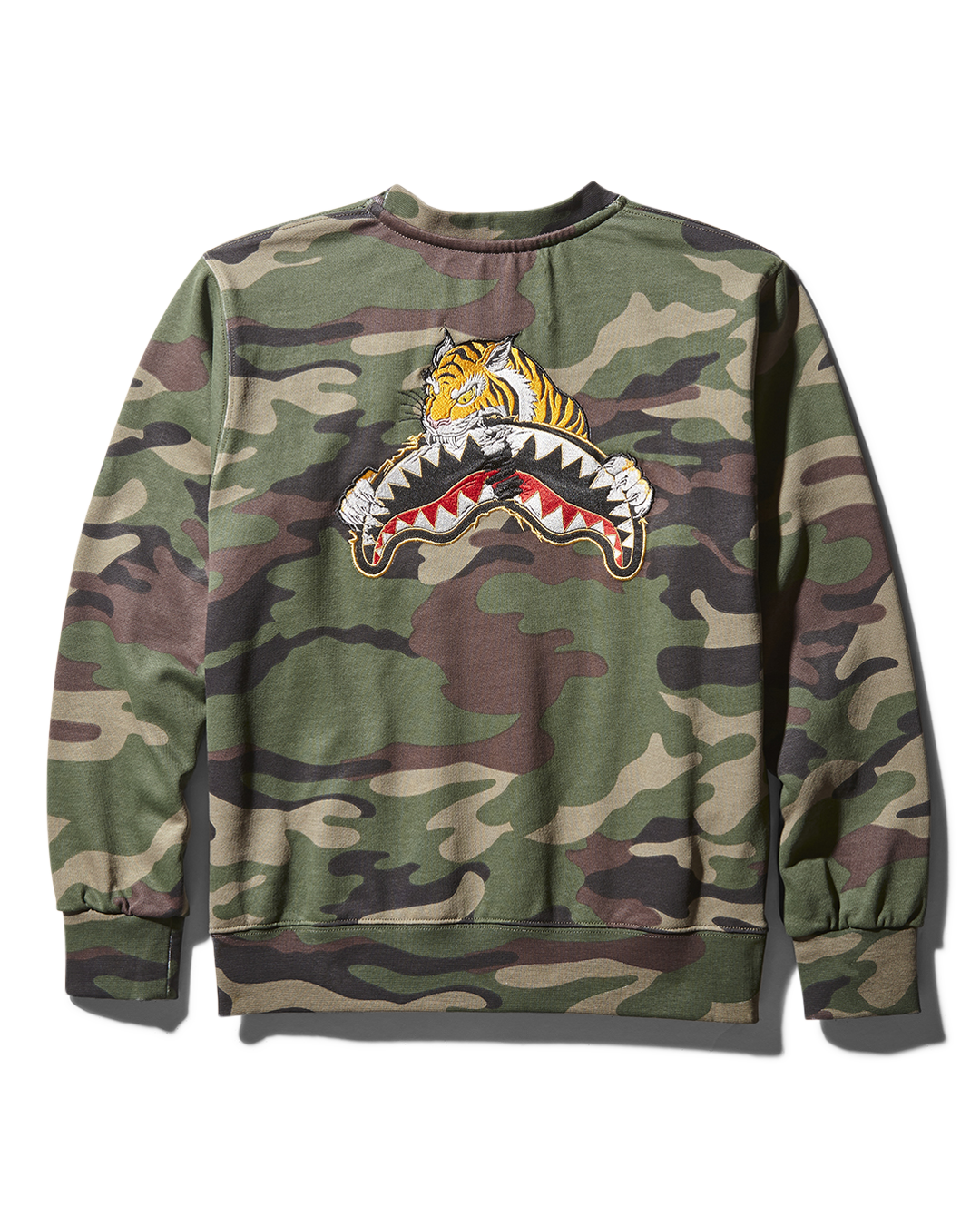YOUTH TIGER CAMO SWEATER