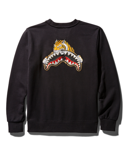 YOUTH TIGER BLACK CREW