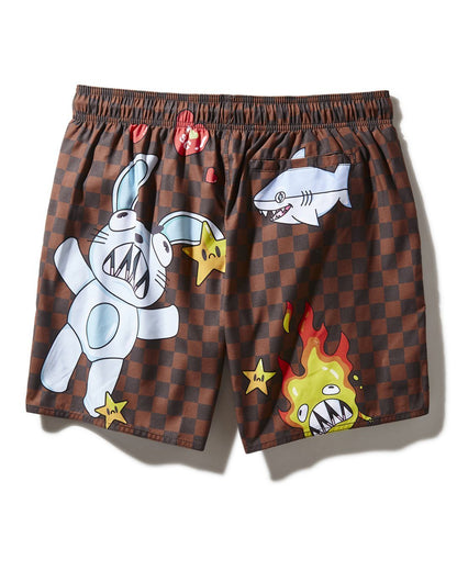 WTF SHARK SHOTO SWIM TRUNKS