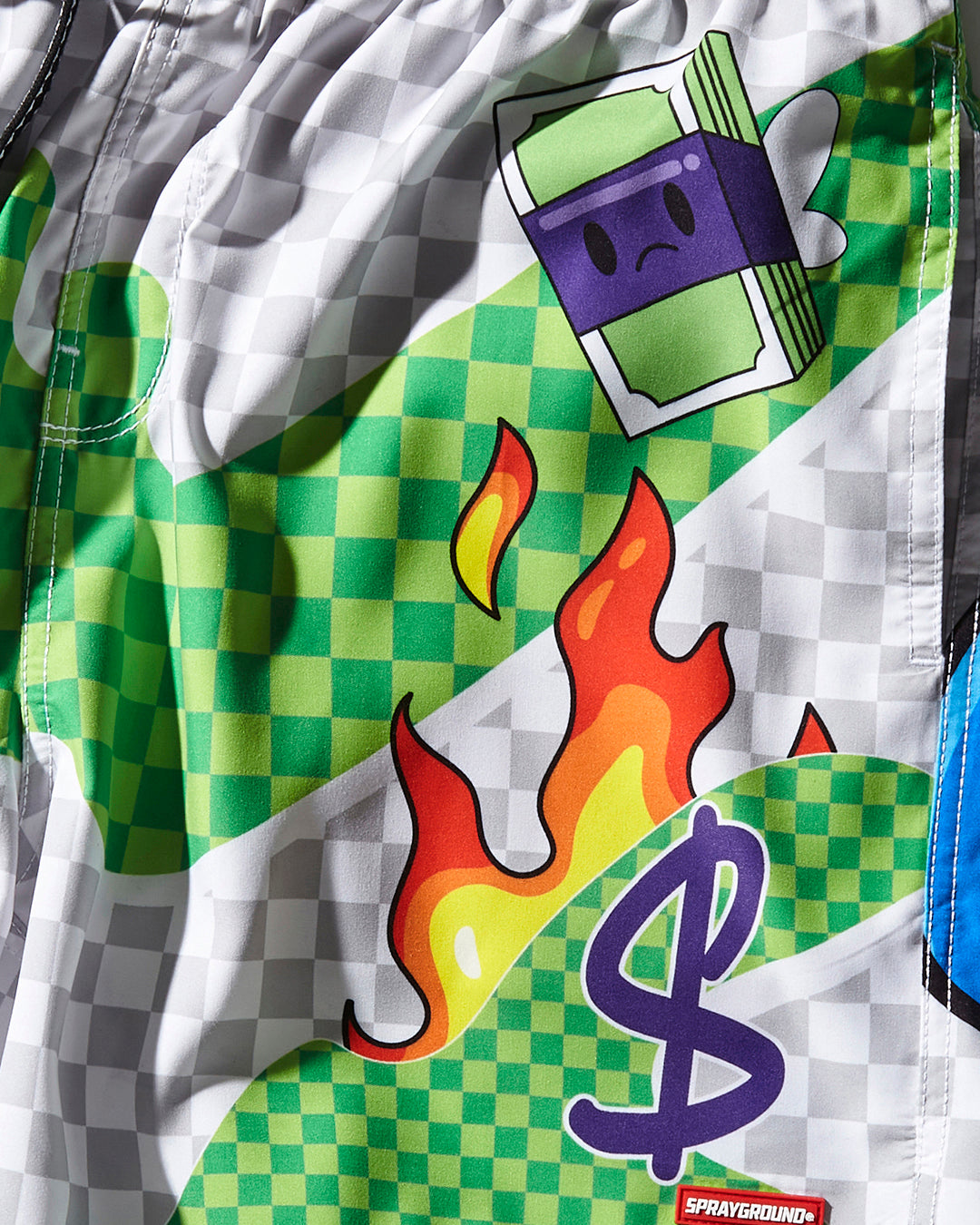 WTF ART SHOTO SWIM TRUNKS