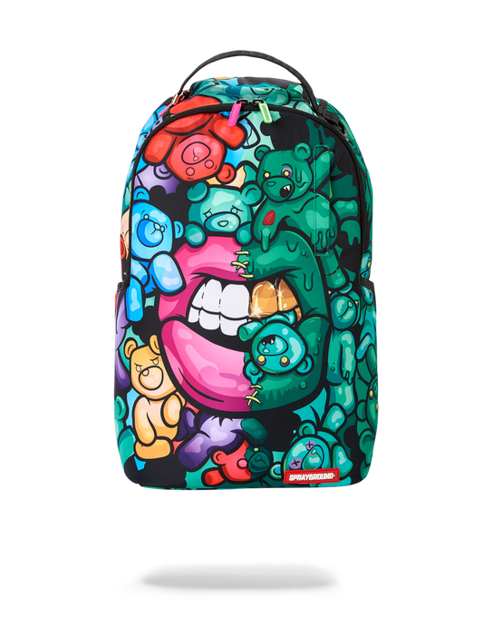 ZOMBIE GUMMY BEAR LIPS BACKPACK