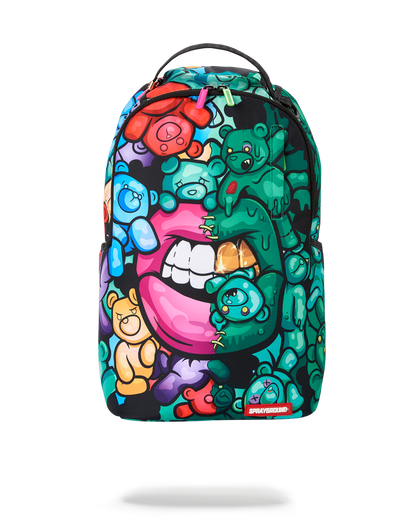 ZOMBIE GUMMY BEAR LIPS BACKPACK
